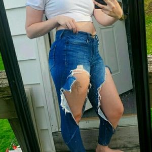 Ripped jeans